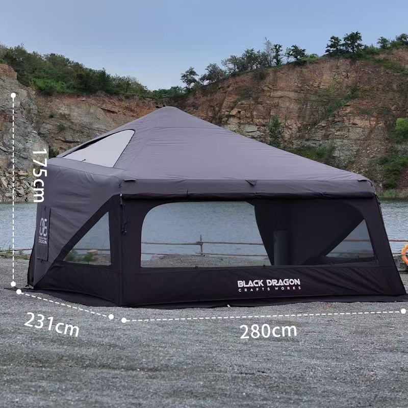 BLACK DRAGON 06 Yun Su Space Station Camping Inflatable Tent