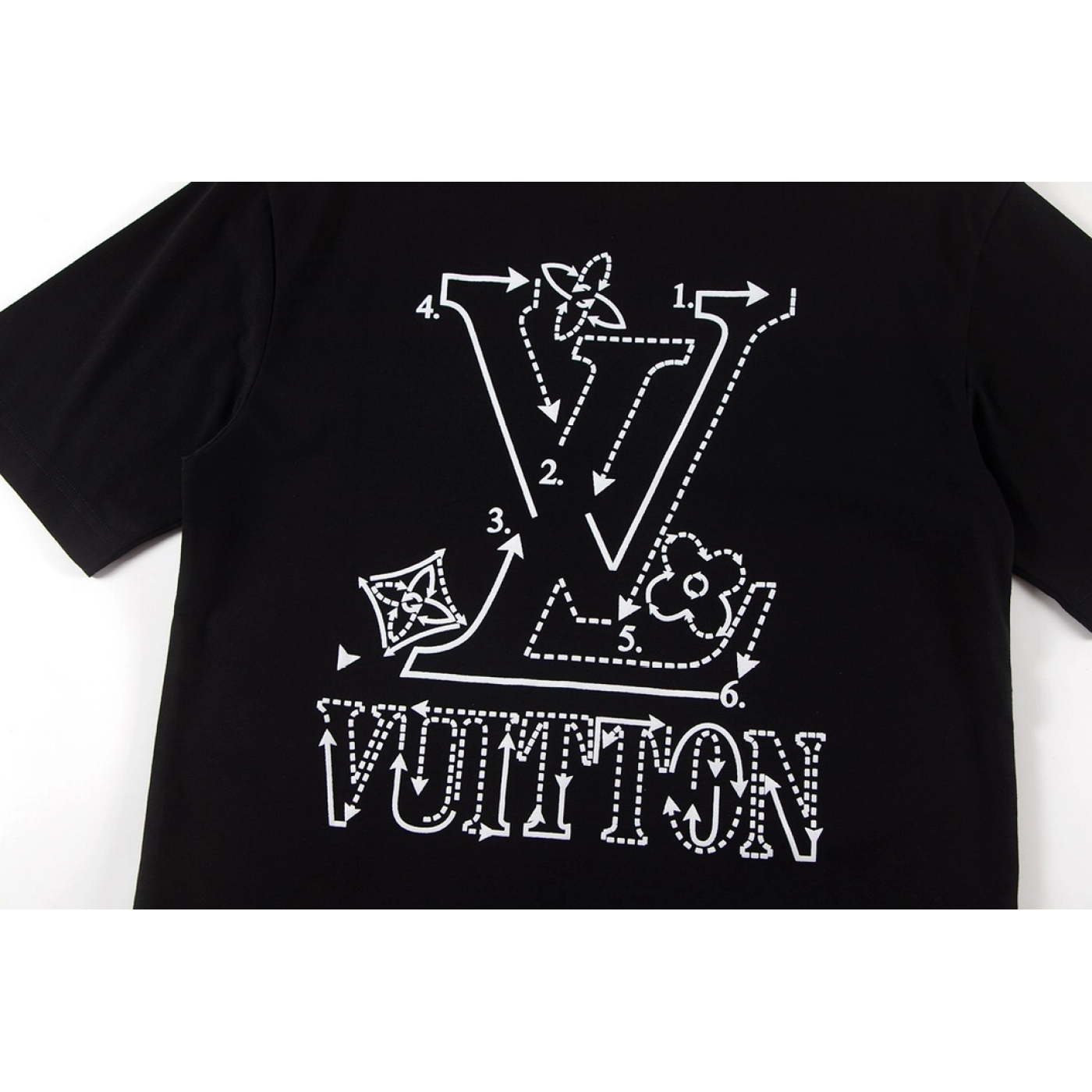 Louis Vuitton T-shirt W2642 Black/White