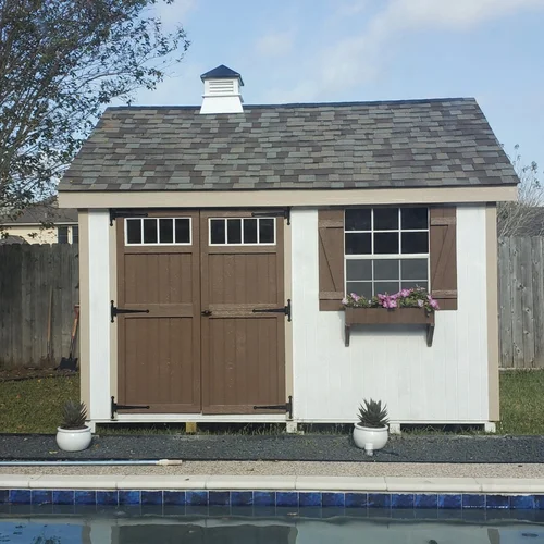 Colonial Pinehurst 10 ft. W x 12 ft. D Solid and Manufactured