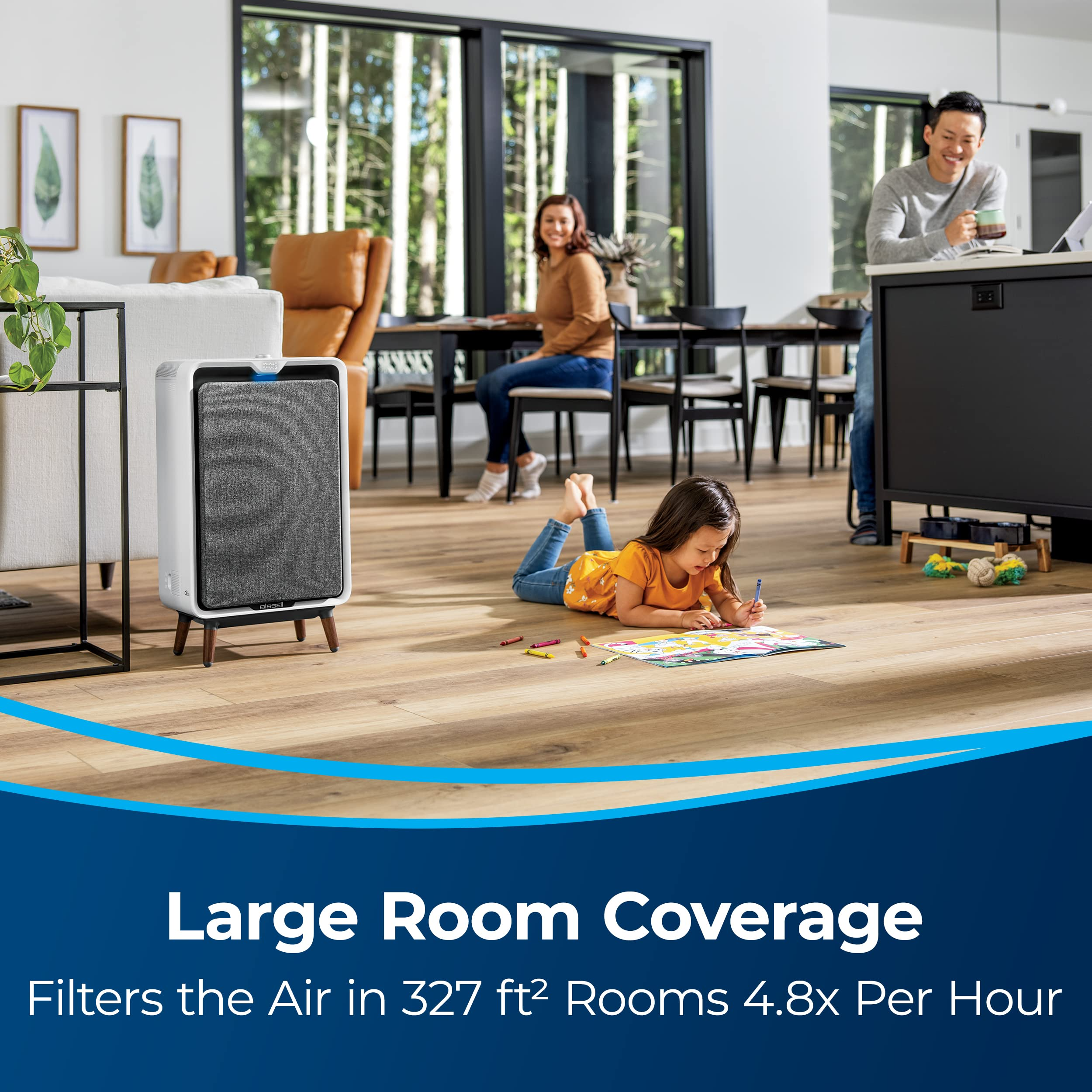 BISSELL air320 Max Wifi Connected Smart Air Purifier with HEPA