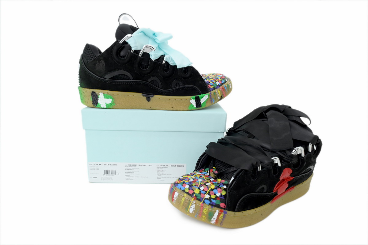 LANVIN Black Graffiti P2210S1