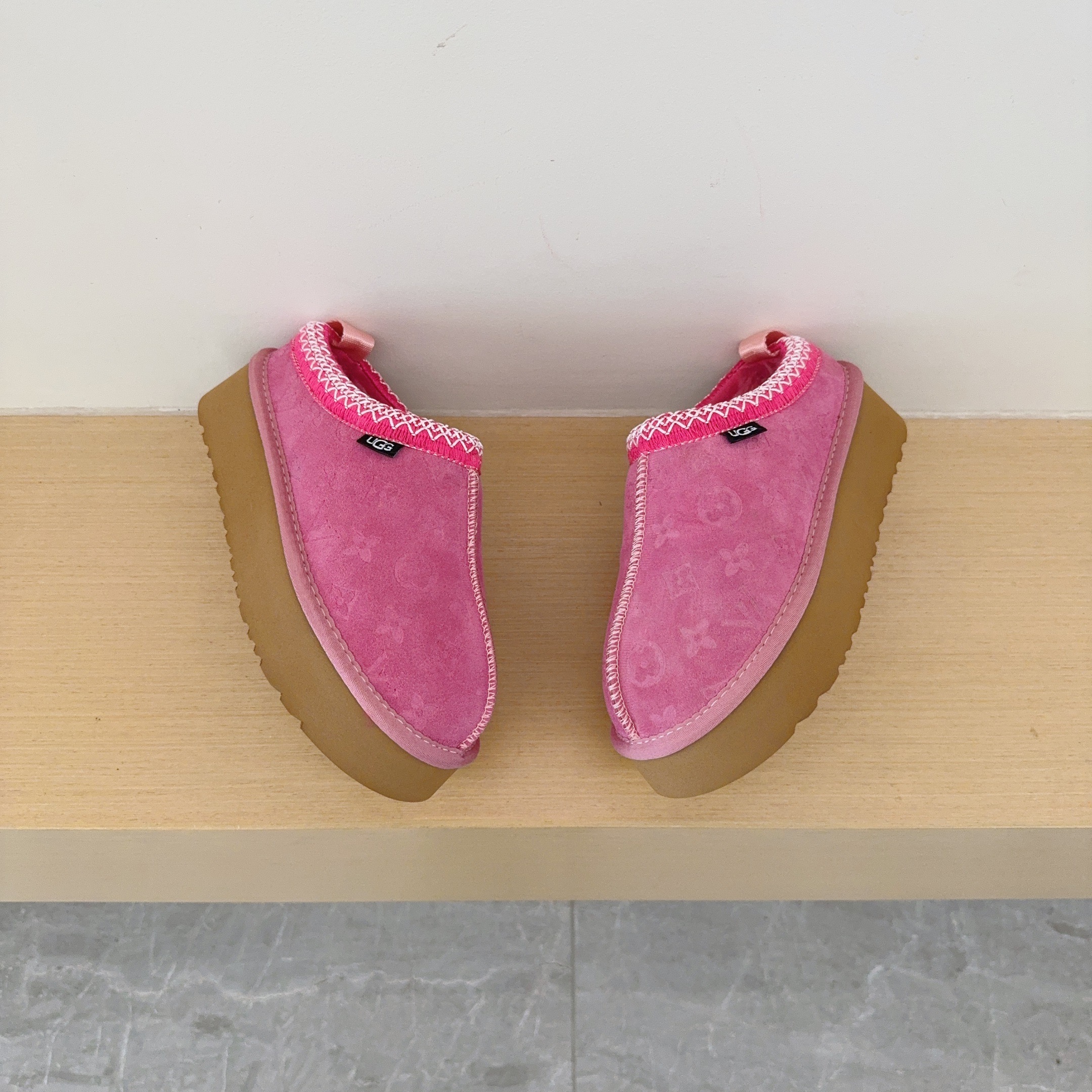 UGG Kids Collaboration Series Platform Ethnic Pattern
