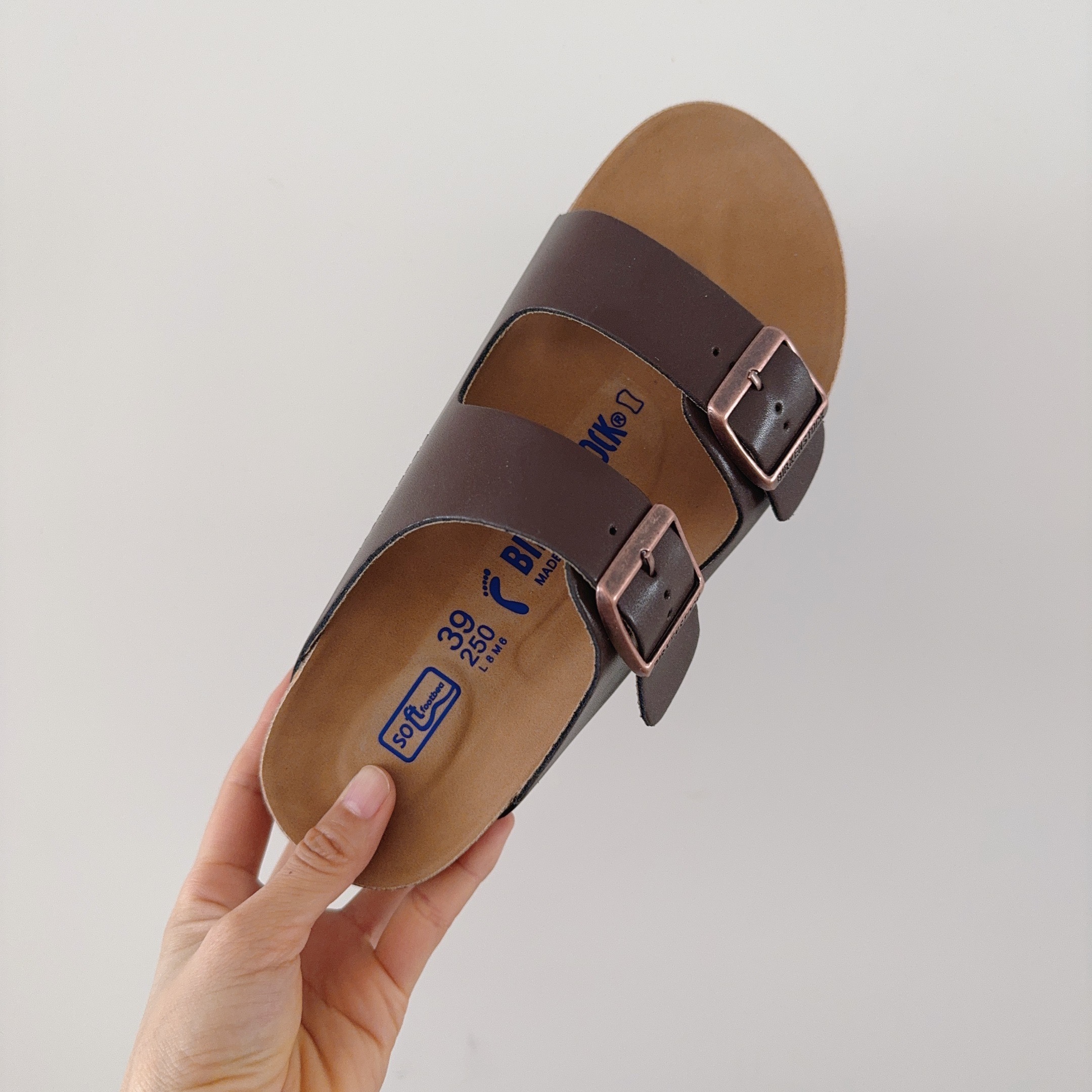 Platform 6 Cm Birken-Style Two-Strap Sandals
