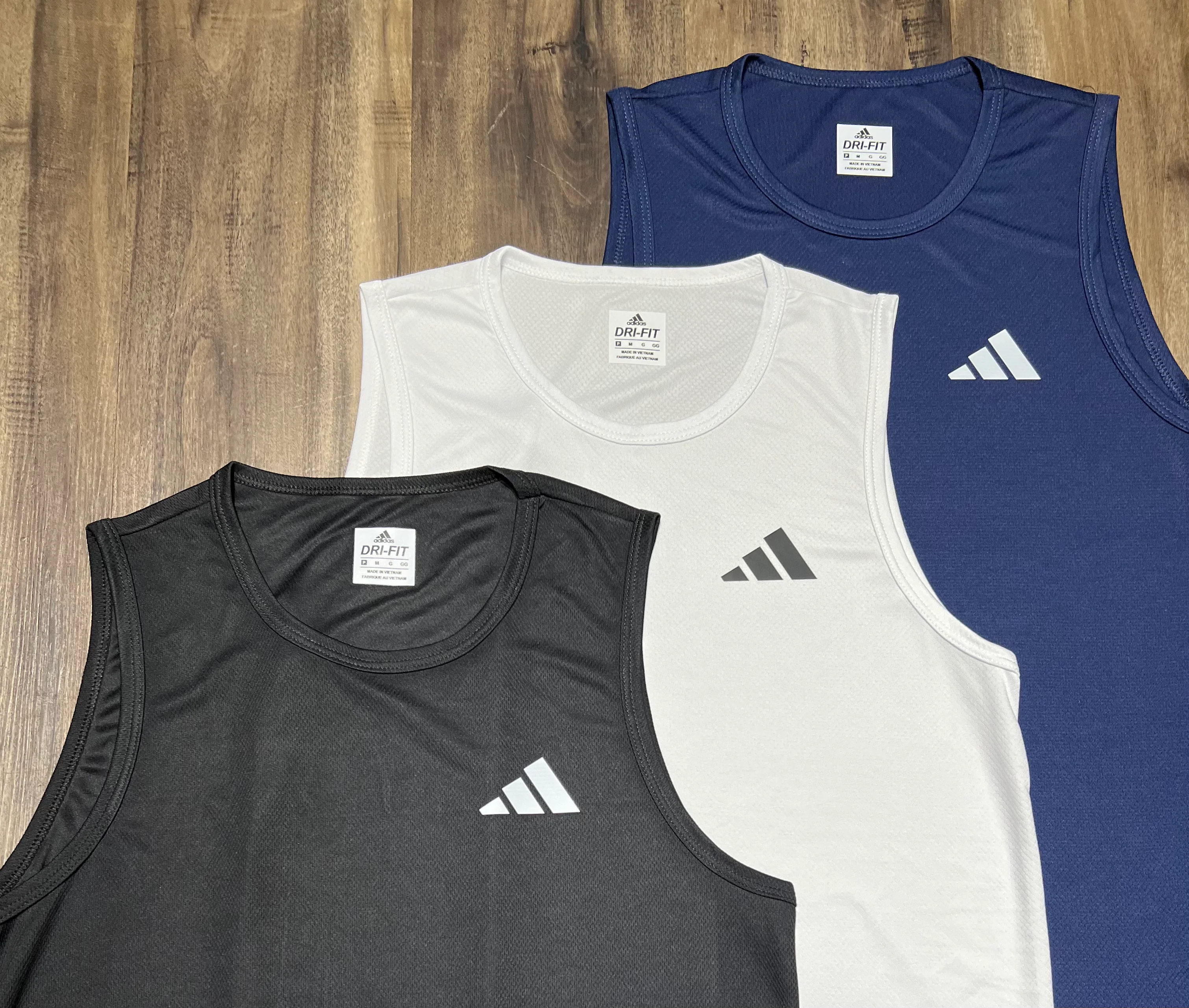 Kit com 3 regatas  dri-fit