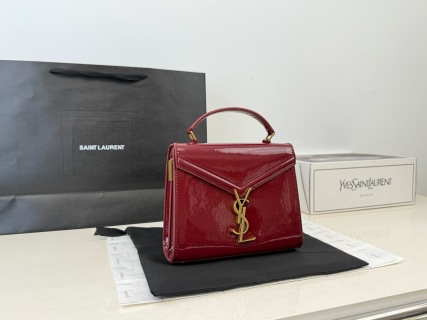 Saint Laurent Cassandra Mini Top Handle Bag