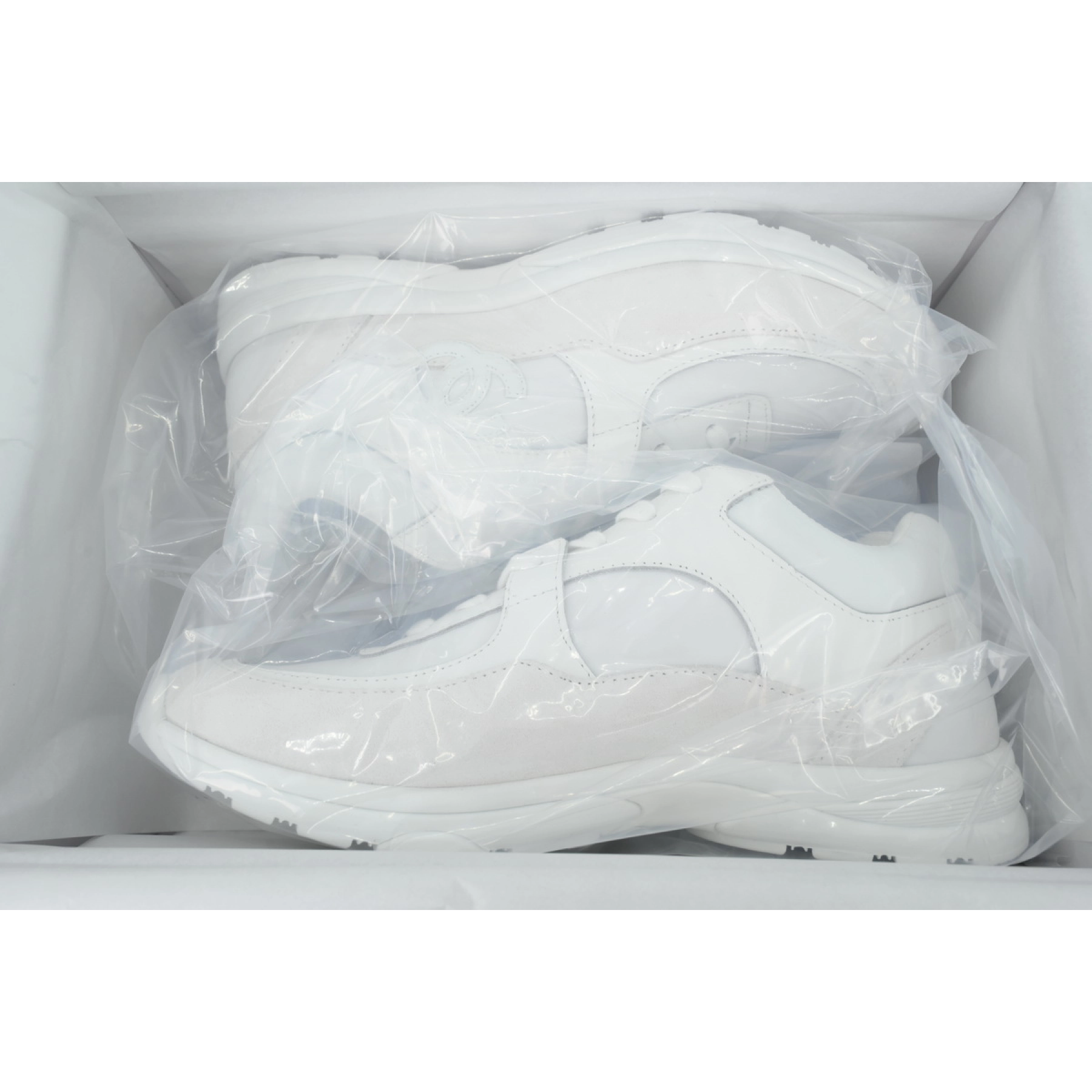 Chanel Wmns CC Logo Sneaker White