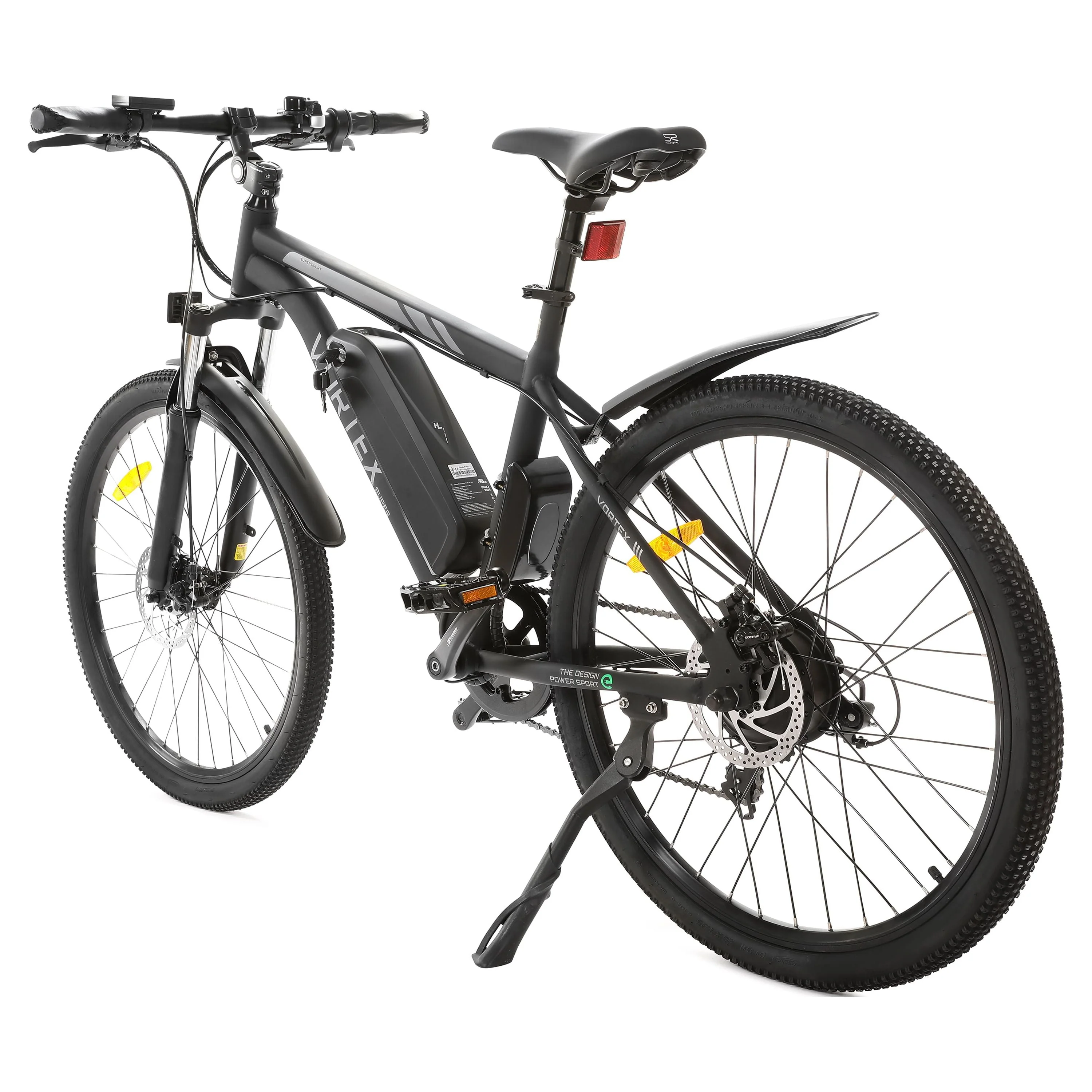 ECOTRIC 26in Electric City Bike, 350W, 36V, Black