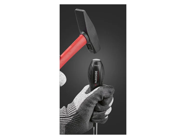 PARKSIDE PERFORMANCE® Set de tournevis burin, 15 pièces