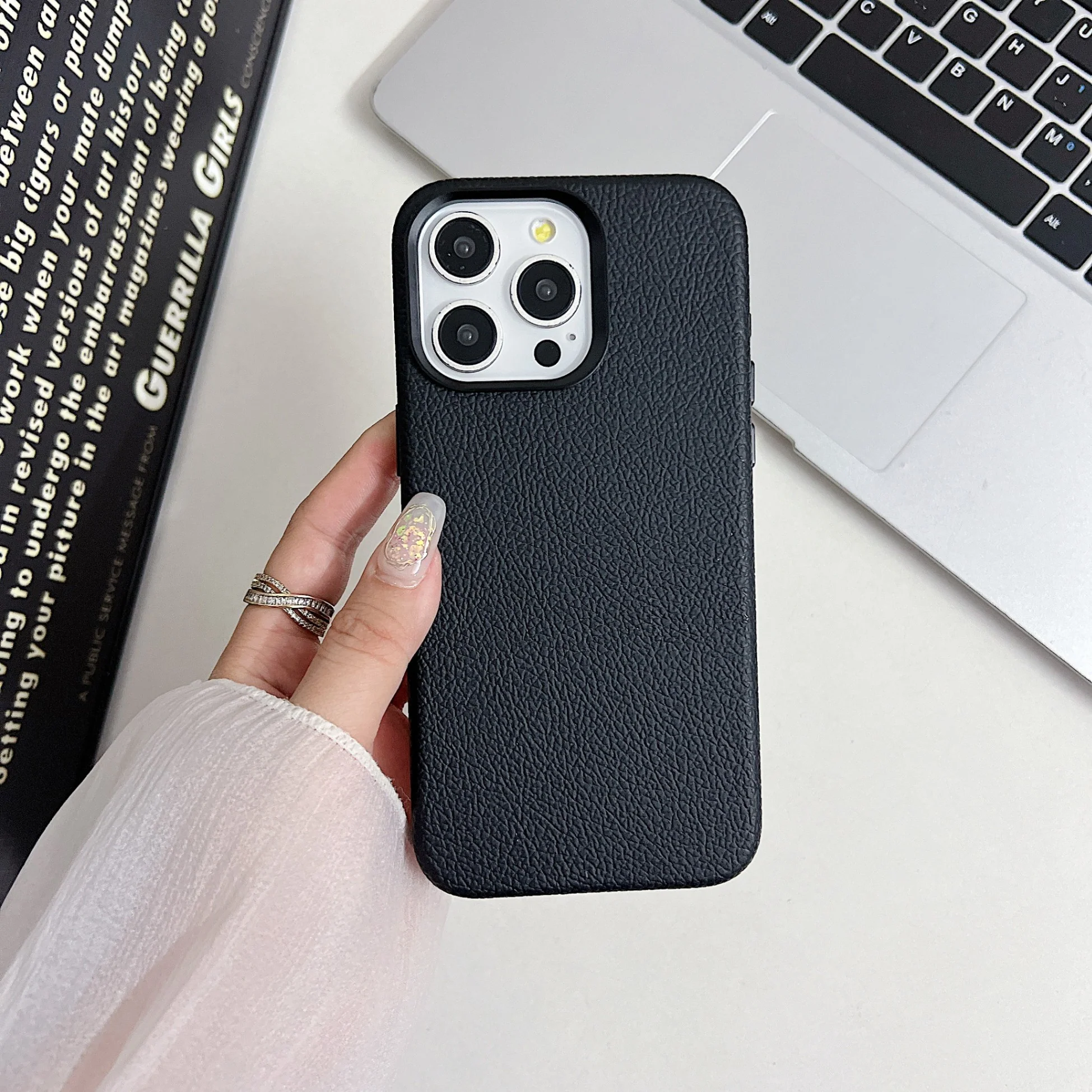 iPhone 16 Pro Max Protective Case Magnetic - back view