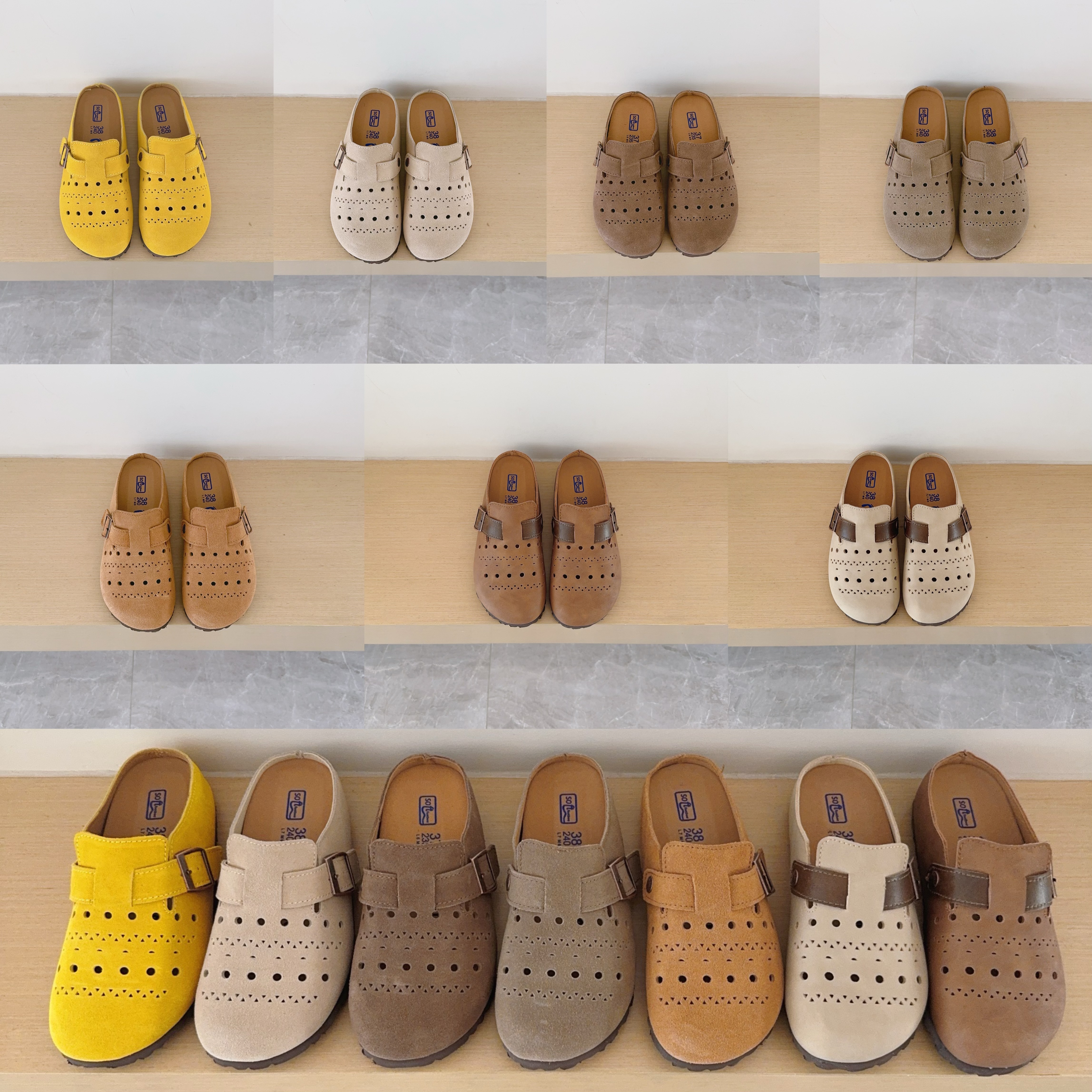 Cutout Birken-Style Clogs