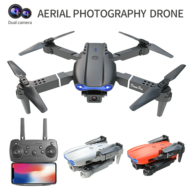 E99 Pro Dual Camera 4K GPS Drone | Foldable Smart Quadcopter with Obstacle Avoidance & 30-Min Flight Time