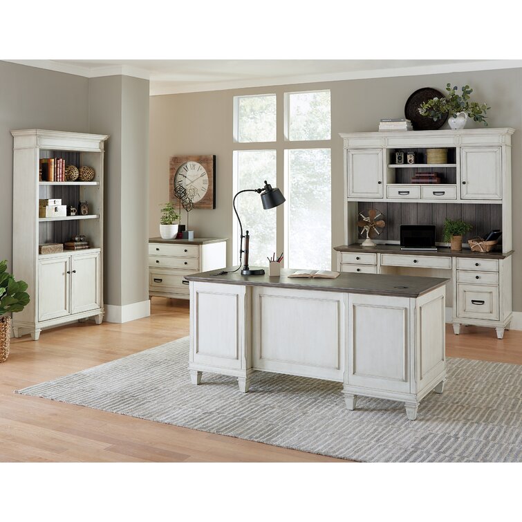 Sereda Configurable Rectangular Executive Desk Office Set with