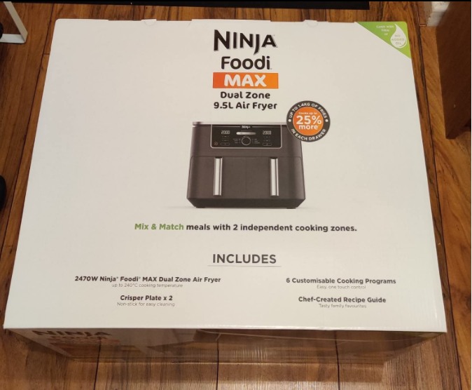 Ninja Foodi Max [AF400UK] 2-drawer