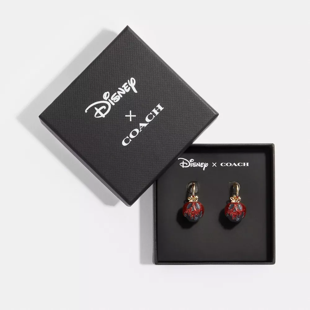 COAthtCH Disney X Poison Apple Huggie Earrings