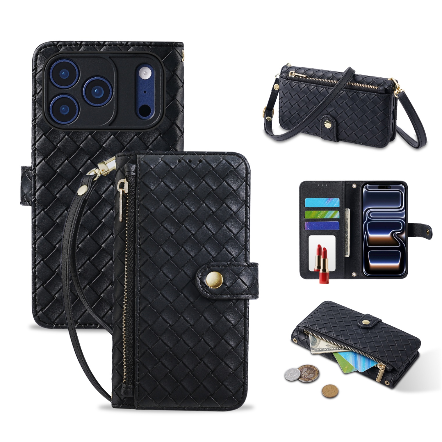 iPhone 18 Pro Protective Case Card Slot - back view