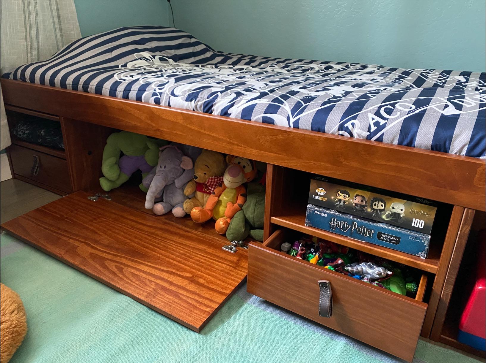 Bali Storage Platform Bed with Drawers