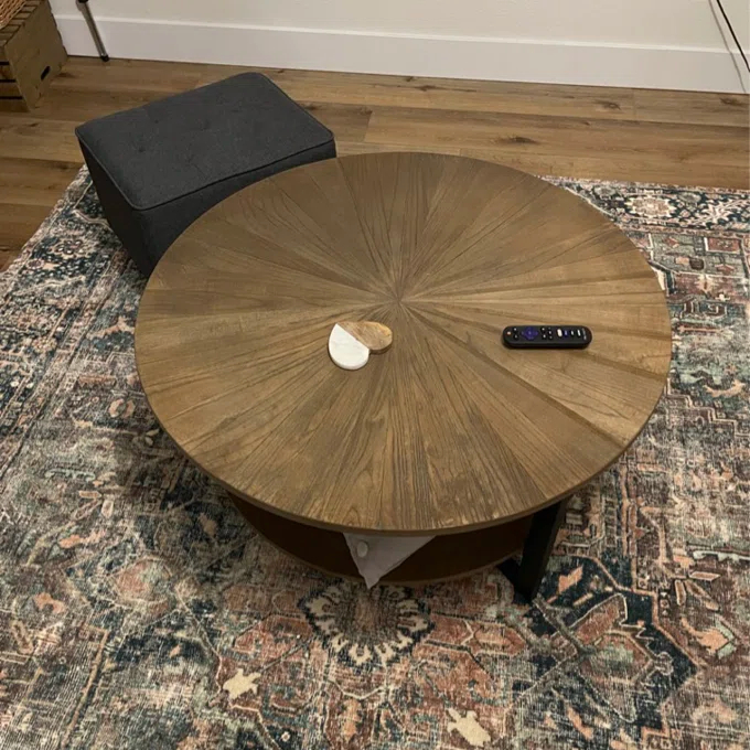 Frame Coffee Table with Storage