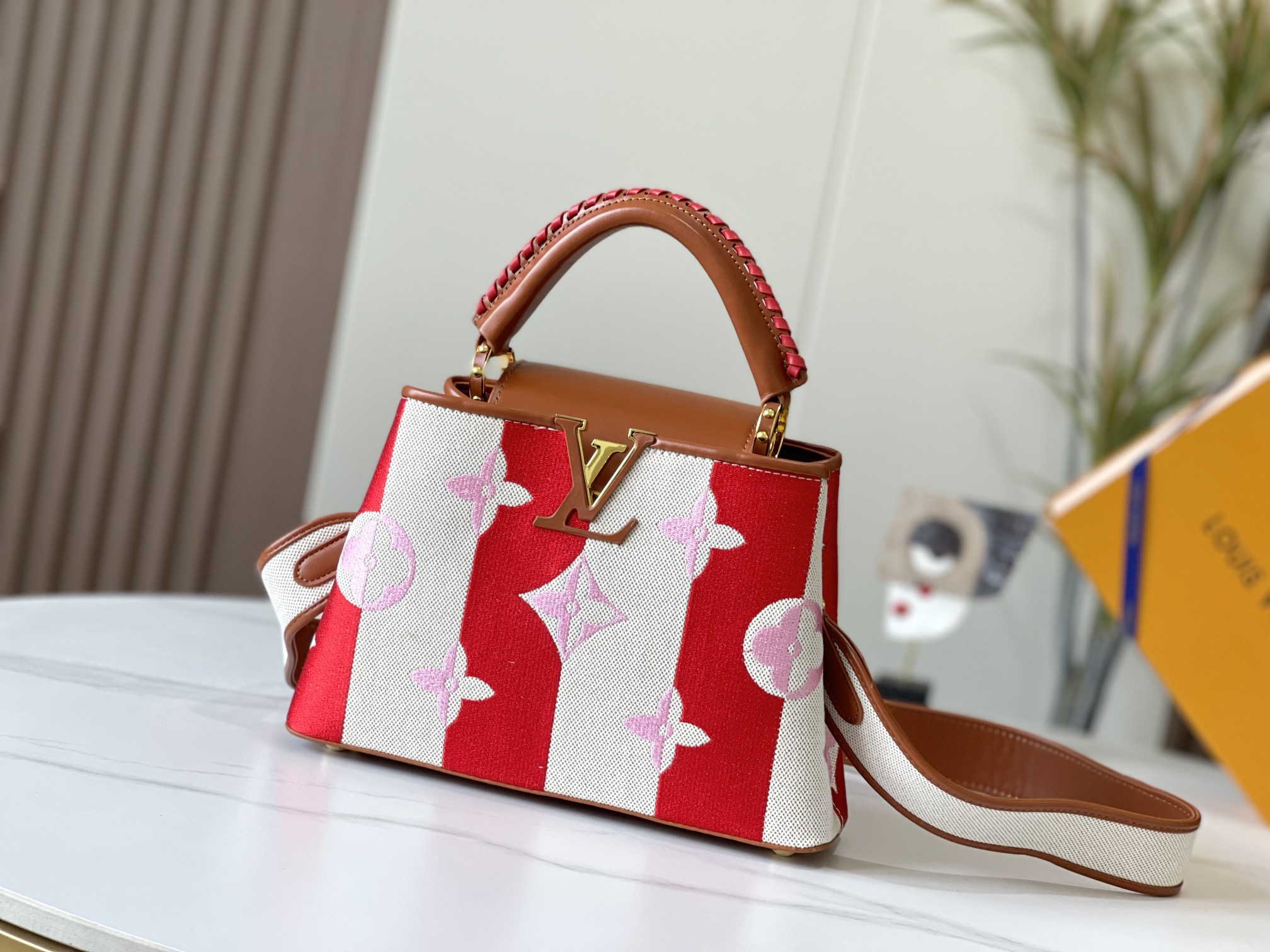 LV CAPUCINES monogram handbag