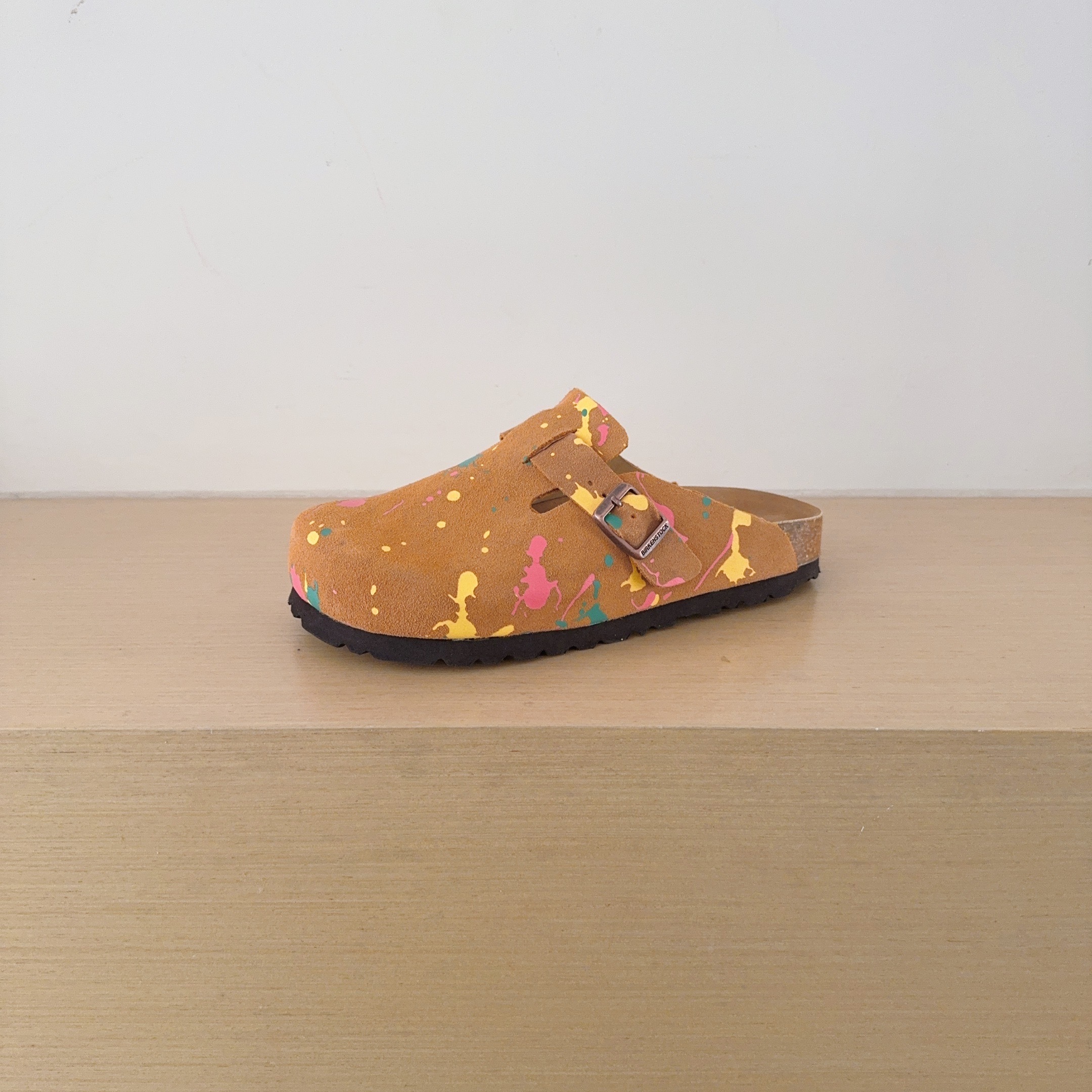 Splatter Graffiti Birken-Style Clogs