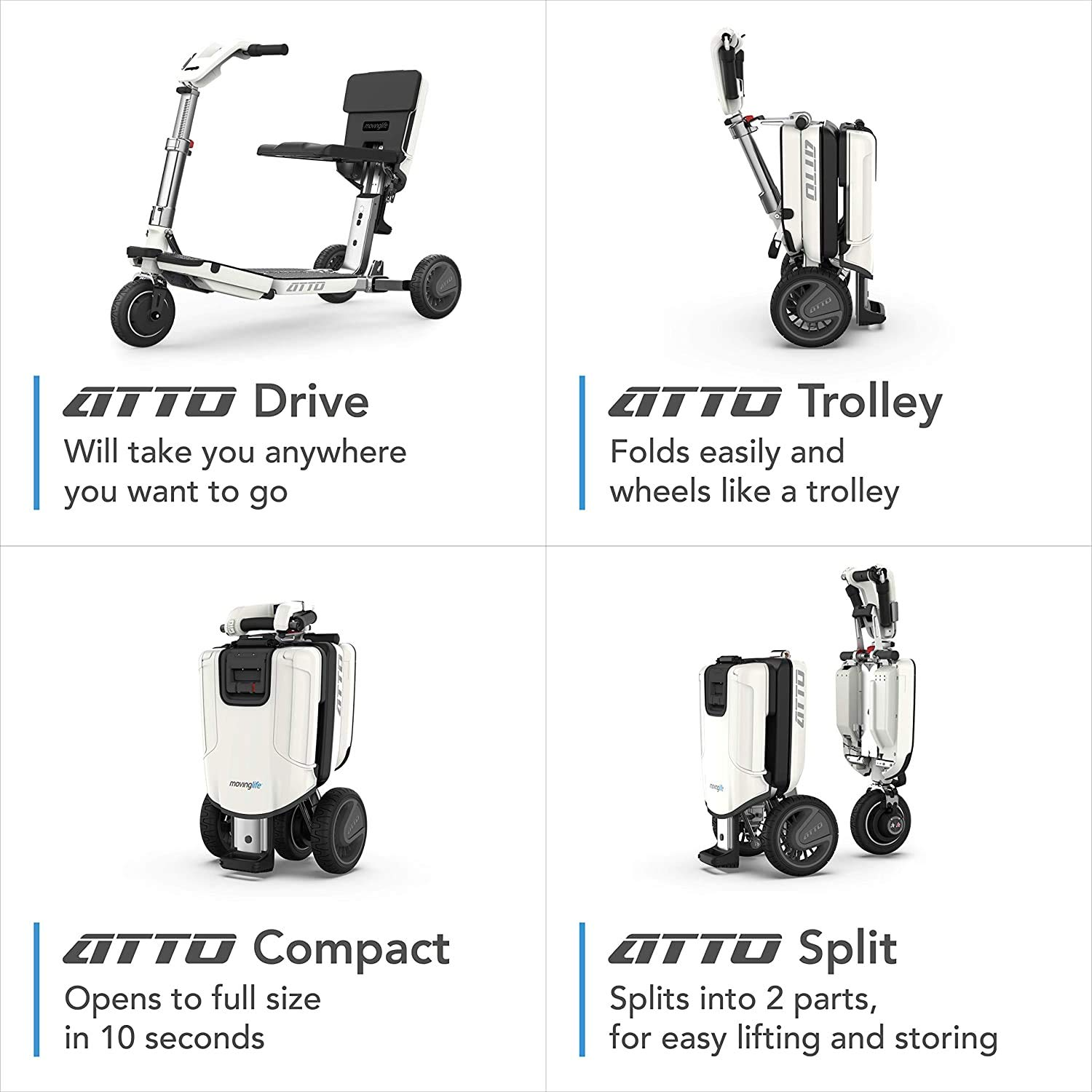 Travel Powered Mobility Scooter by MovingLife