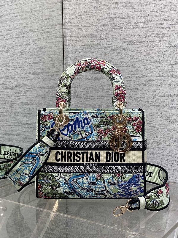 Dior Book Tote Mini Pop Art