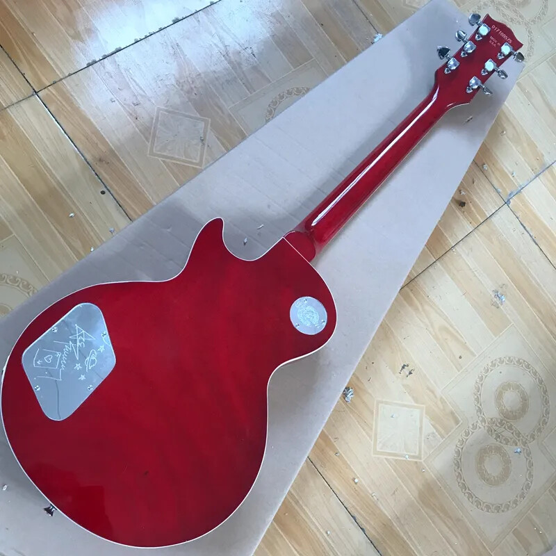 Ace Frehley Signature 3 Pickups Electric Guitar,High Quality Flamed Maple Wood
