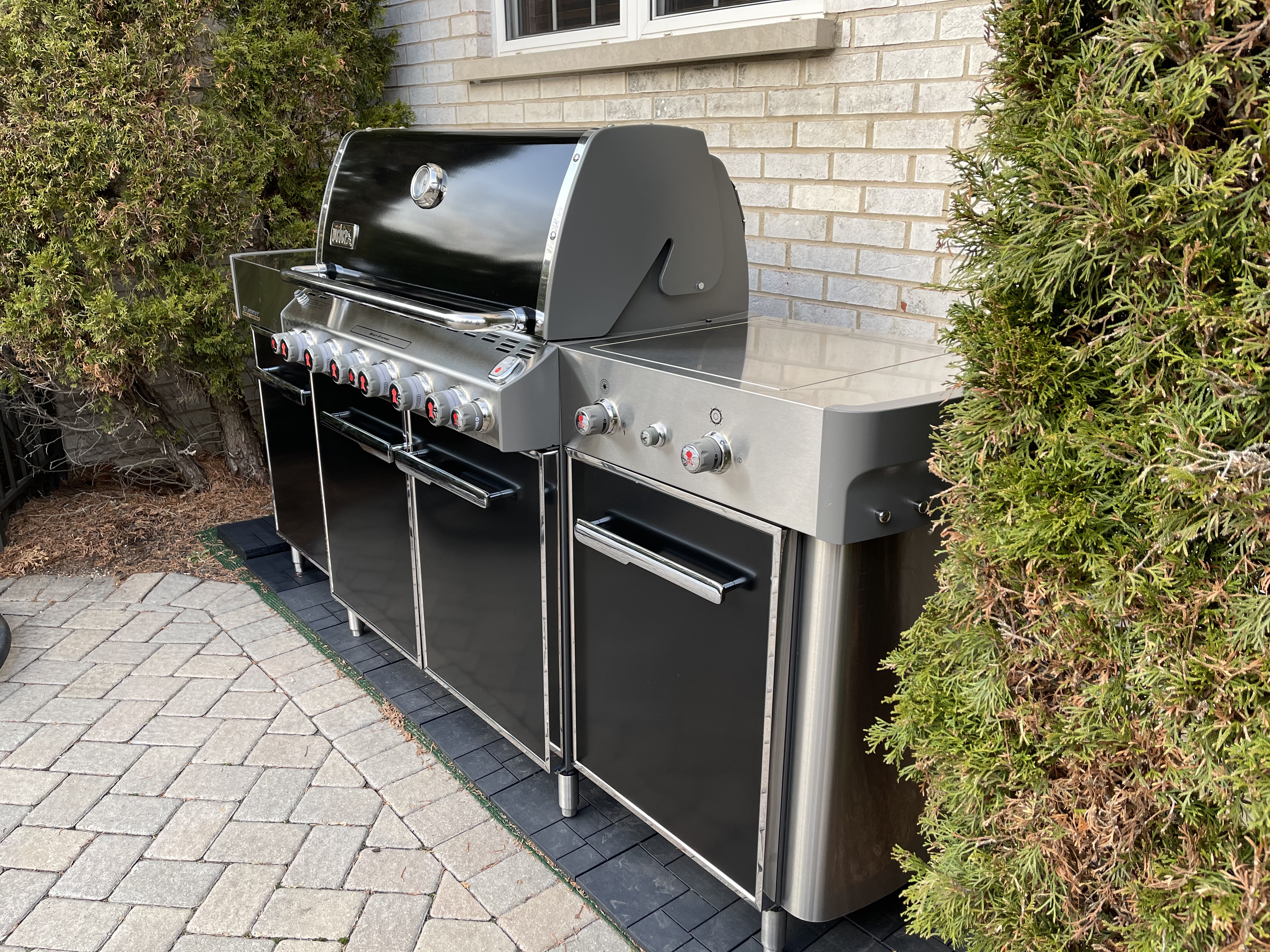 Weber Summit Black Propane Gas Grill Center
