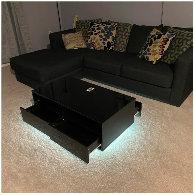 Gastelum Block Coffee Table with Storage
