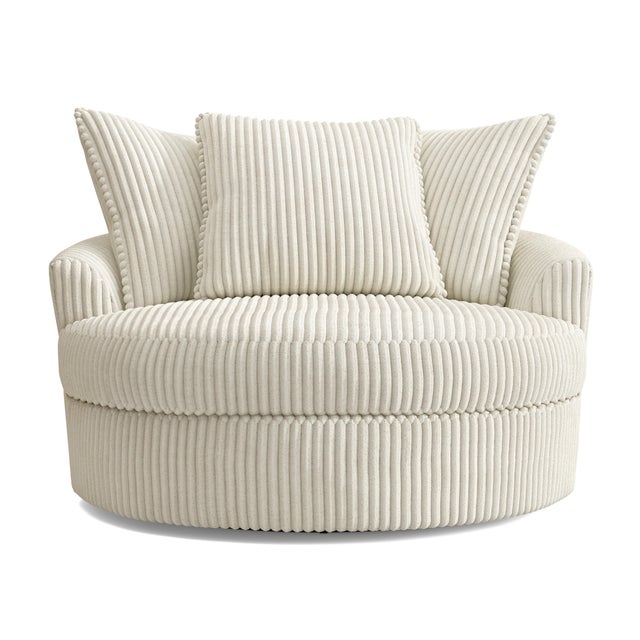 Lindyn Oversized Swivel Accent Chair