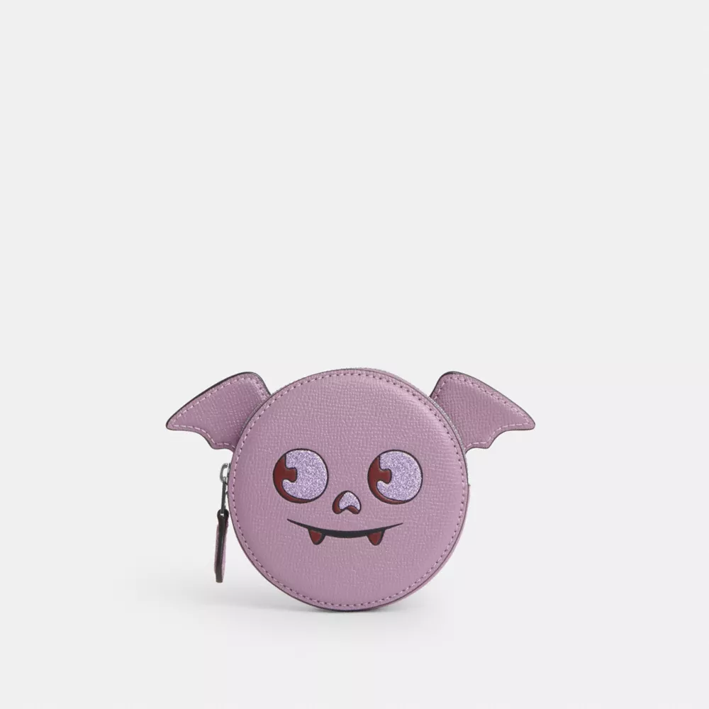 Coin Case With Halloween Bat