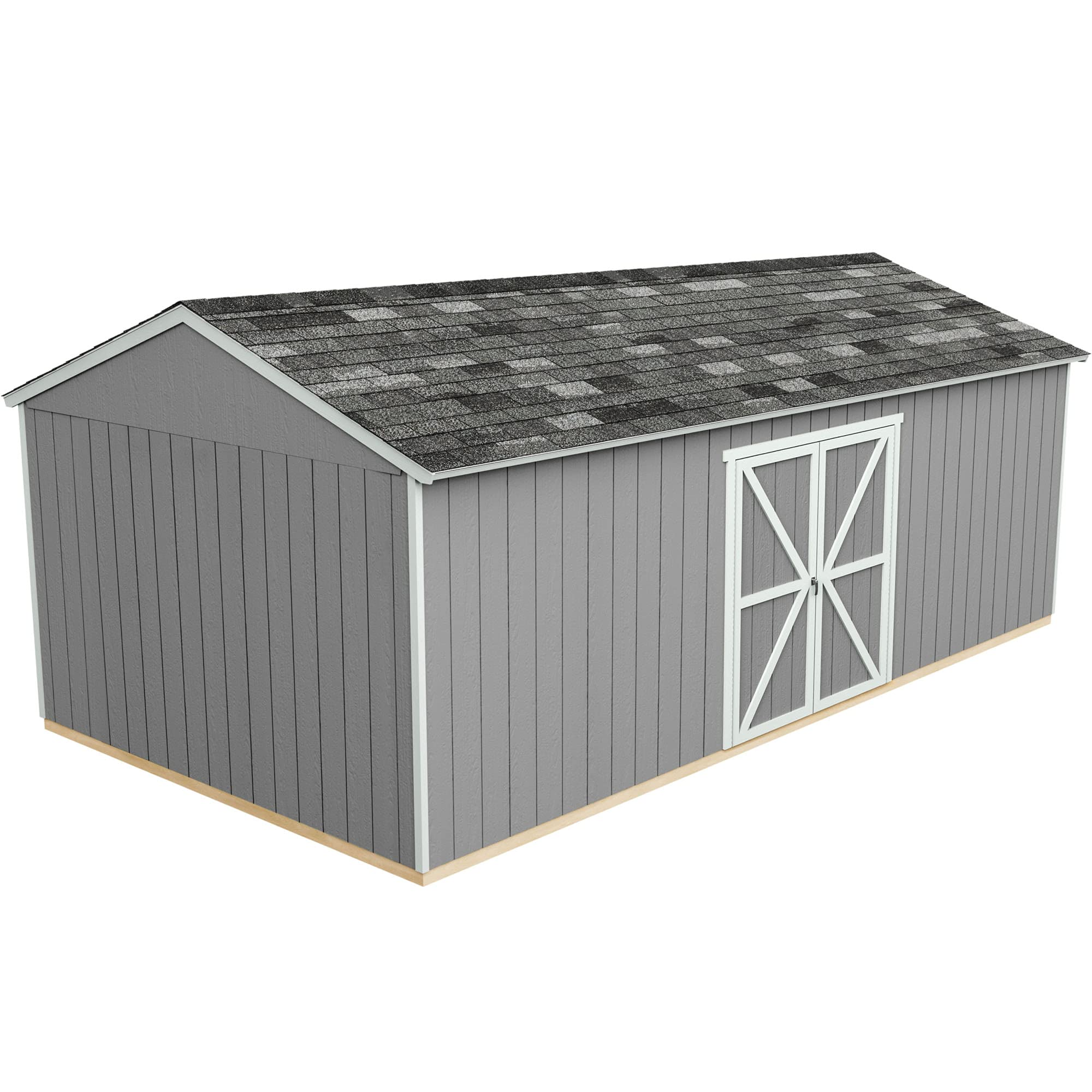 Astoria 12x24 Do-It-Yourself Wooden Storage Shed with Floor