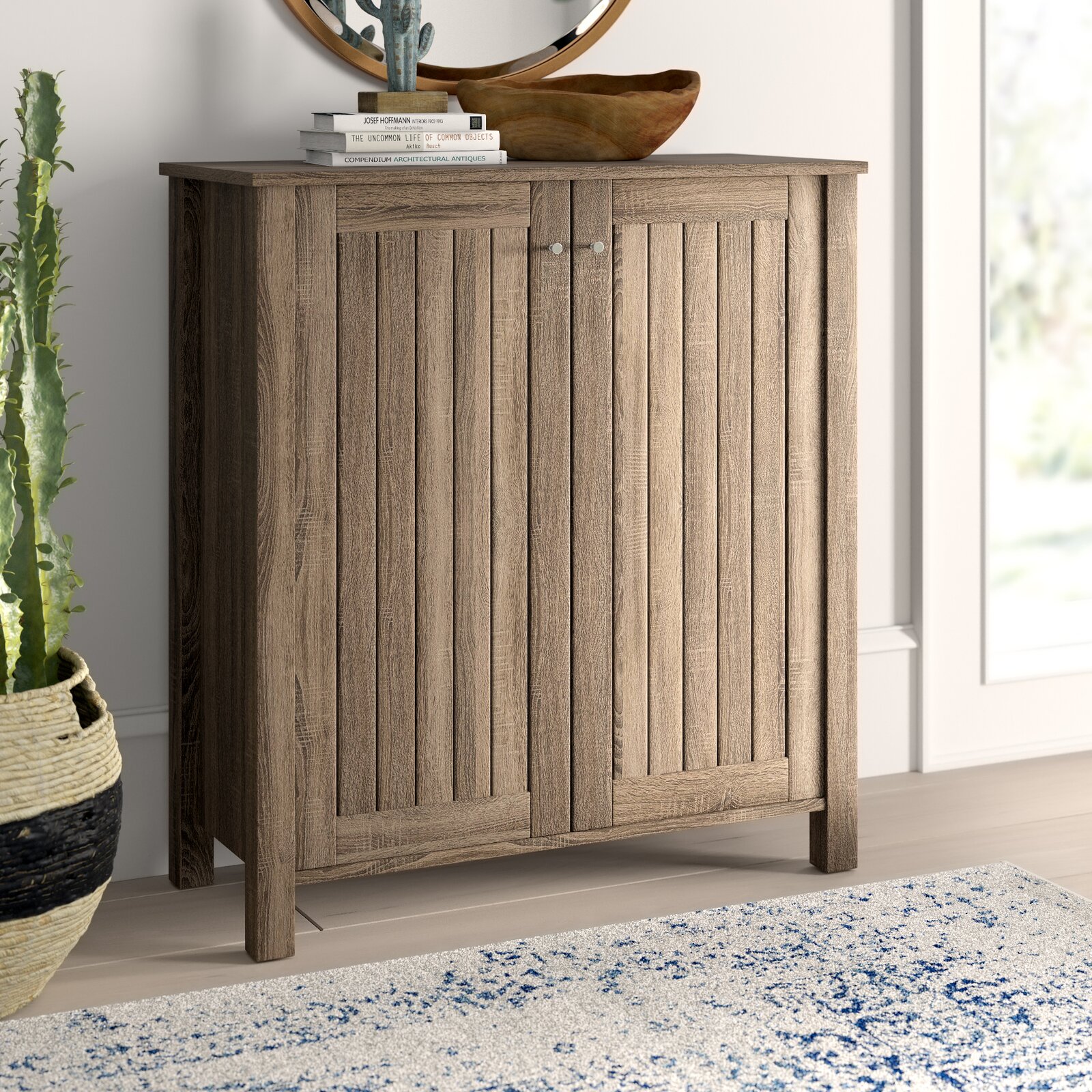 20 Pair Shoe Storage Cabinet