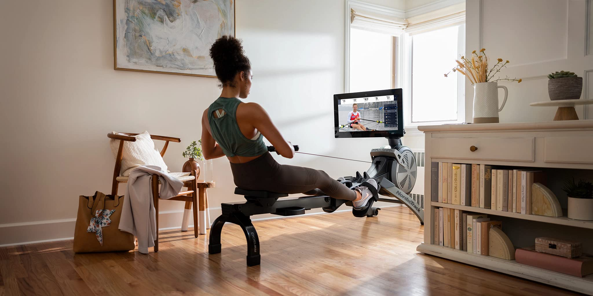 NordicTrack Smart Rower with 10” HD Touchscreen and 30-Day iFIT