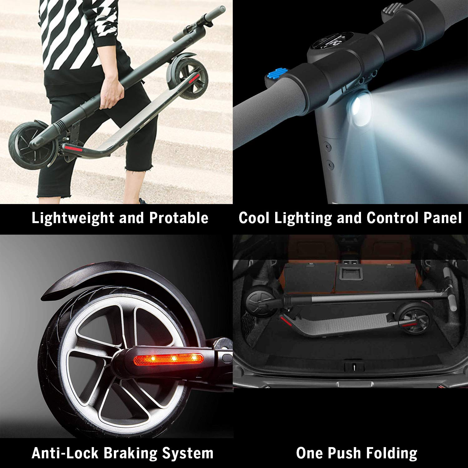 Segway Ninebot ES4 Electric Kick Scooter- 800W Motor
