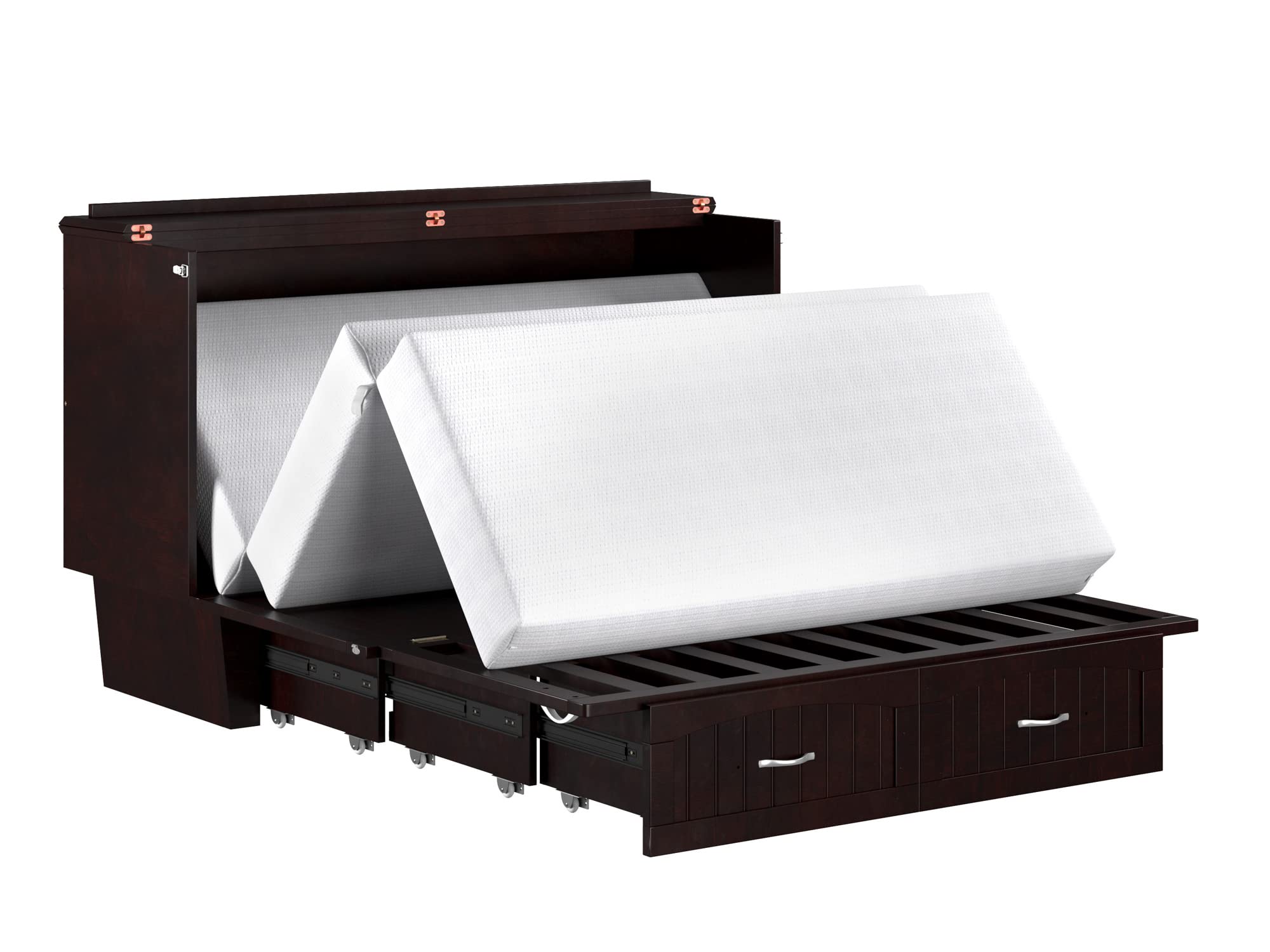 Atlantic Furniture Nantucket Murphy Bed Chest with Charging