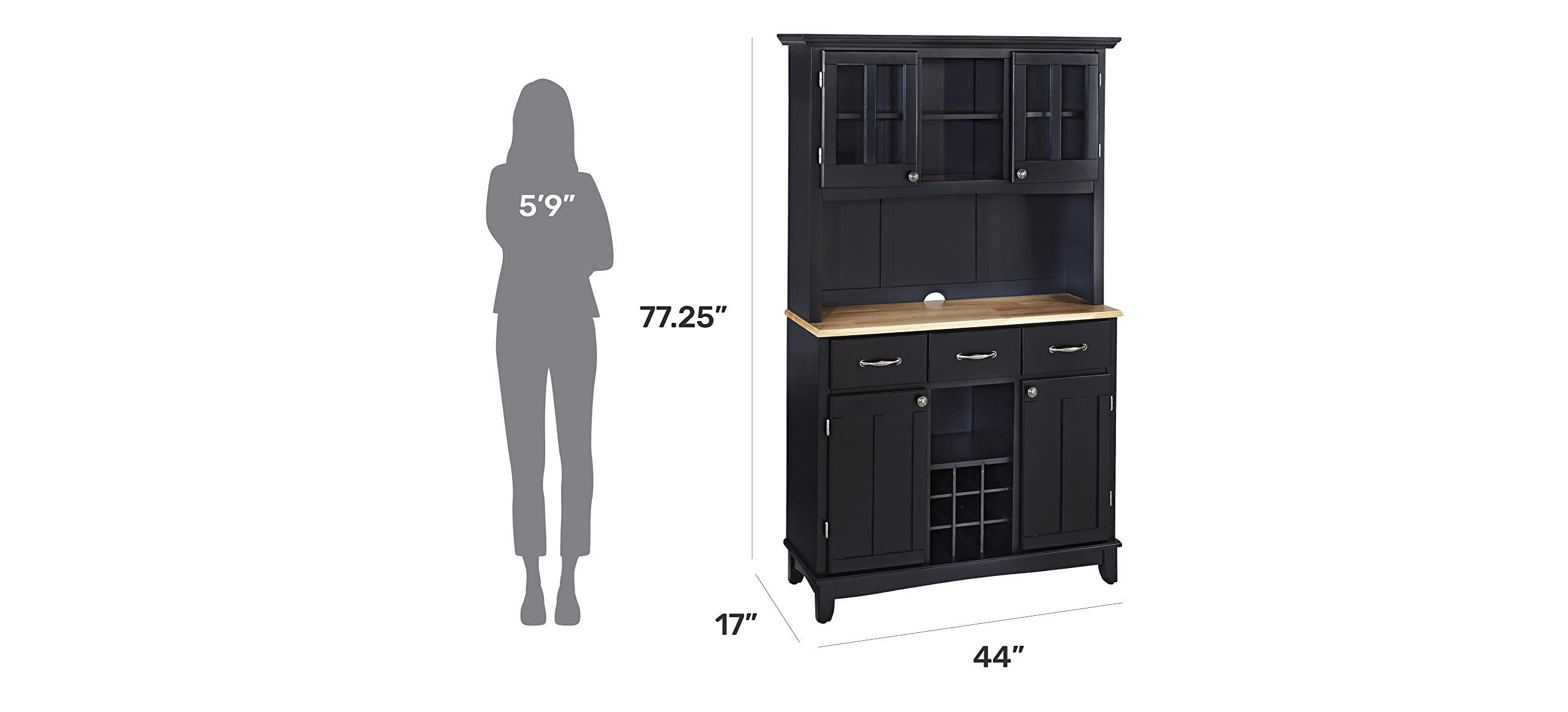Server sideboards - Buffets - Credenzas, Black