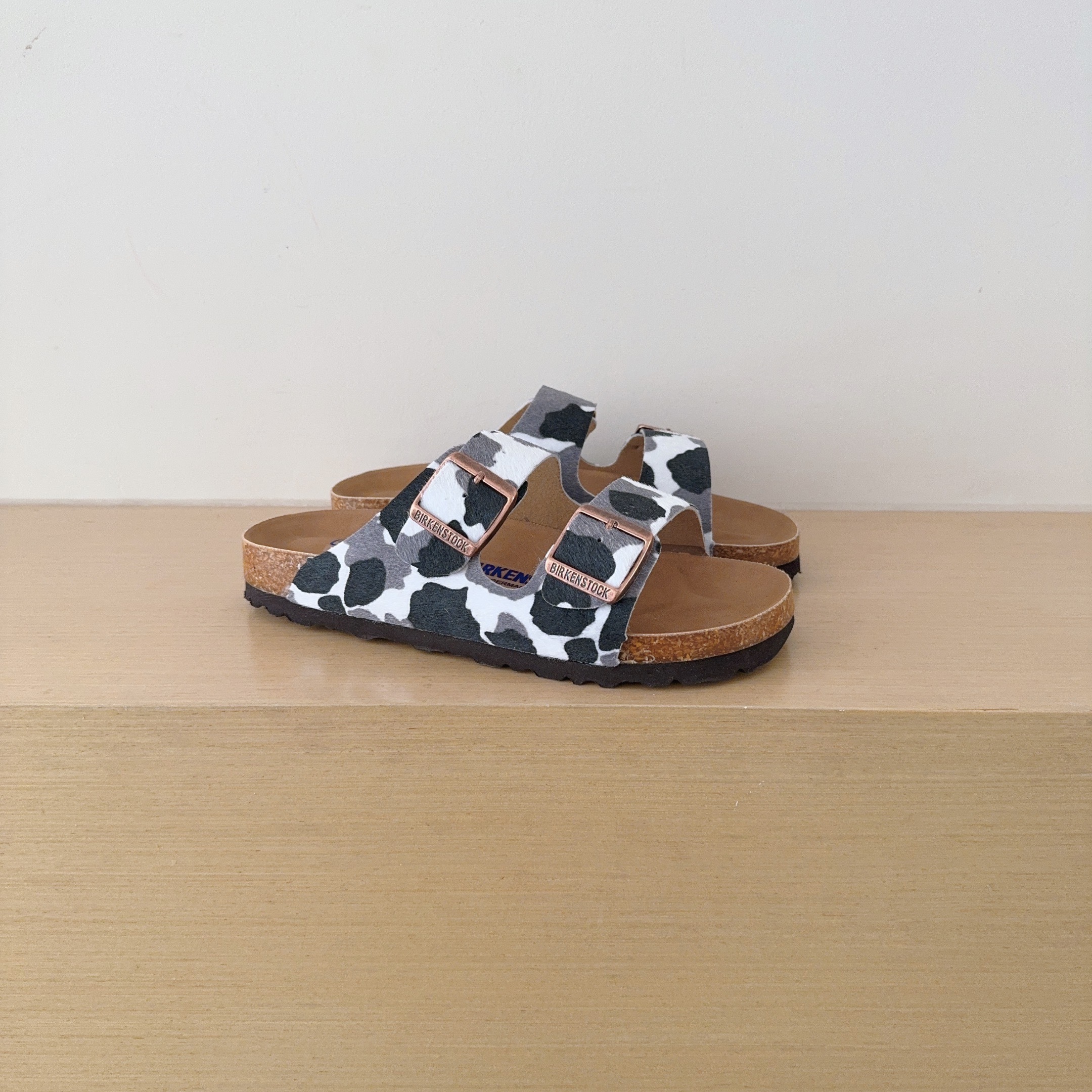 UGG Kids Pony Hair Series Birken-Style Two-Strap Sandals Adult And Kids