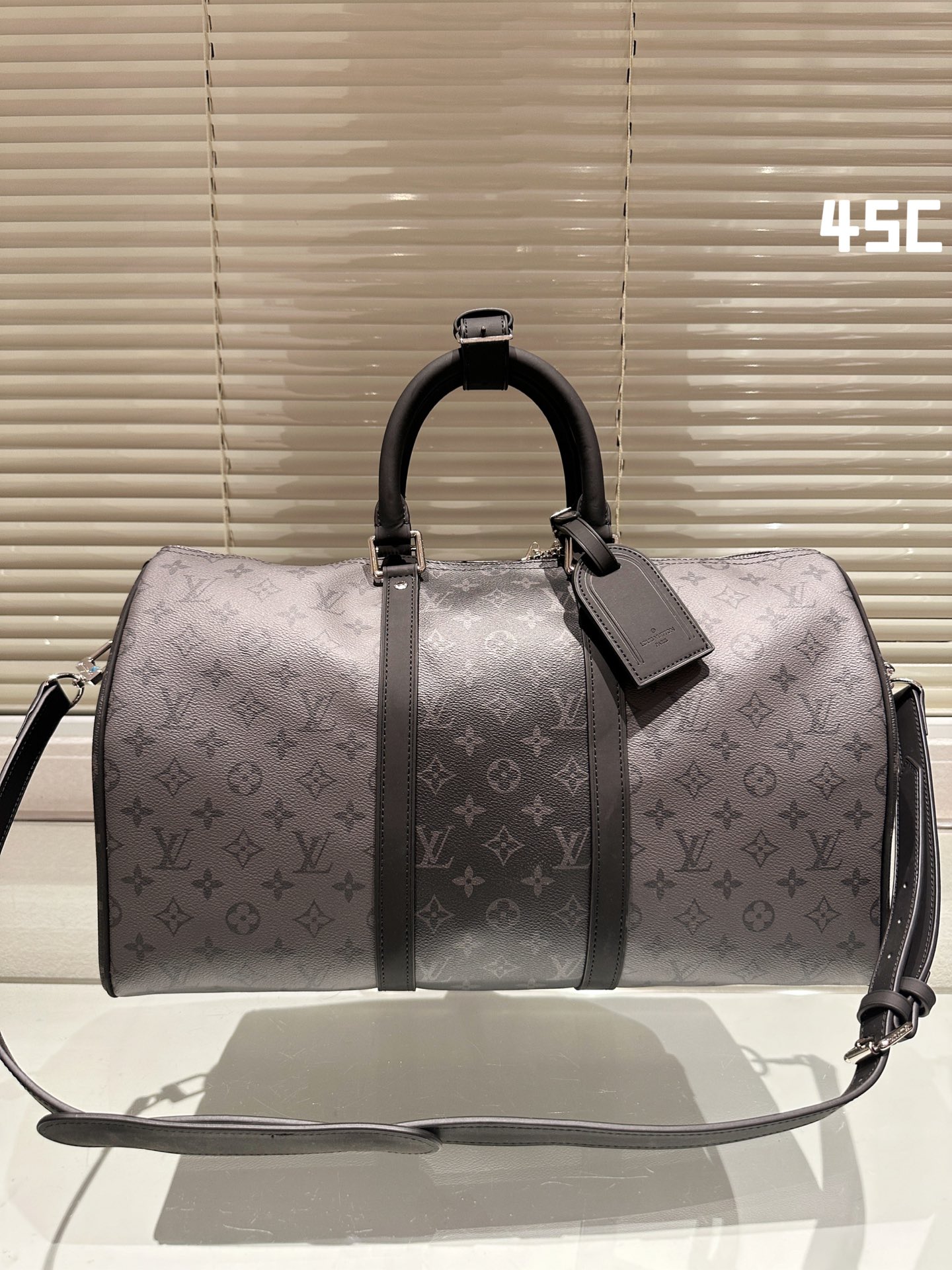 LV Louis Vuitton Vintage Musevie keepall 45cm bag leather