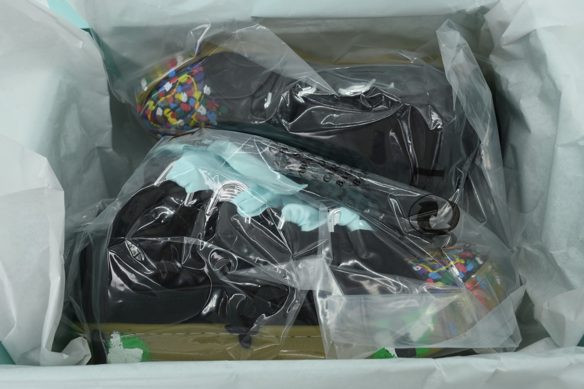 LANVIN Black Graffiti P2210S1
