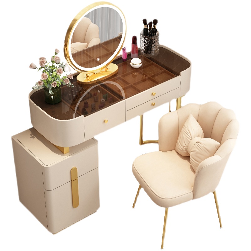 Nordic Dressing Table with Mirror