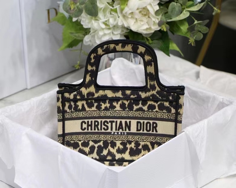 Dior Mini Book Tote Oblique