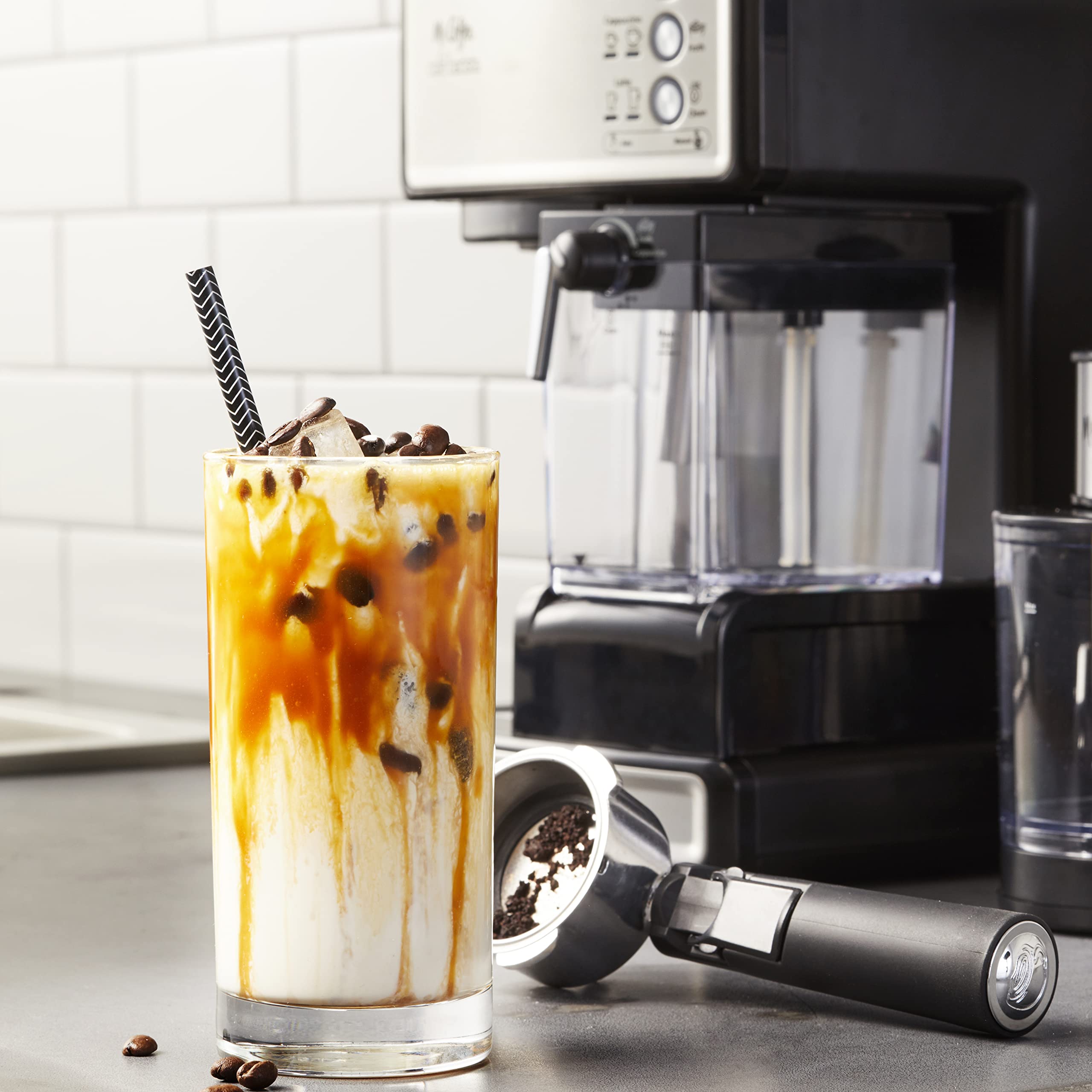 ECMP1000 Café Barista Premium Espresso/Cappuccino System, Silver
