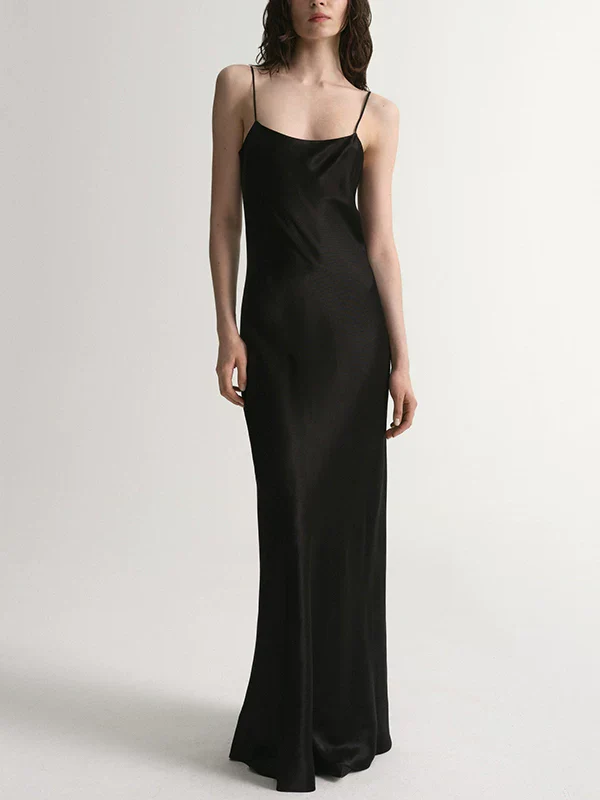 Slimming elegant camisole dress
