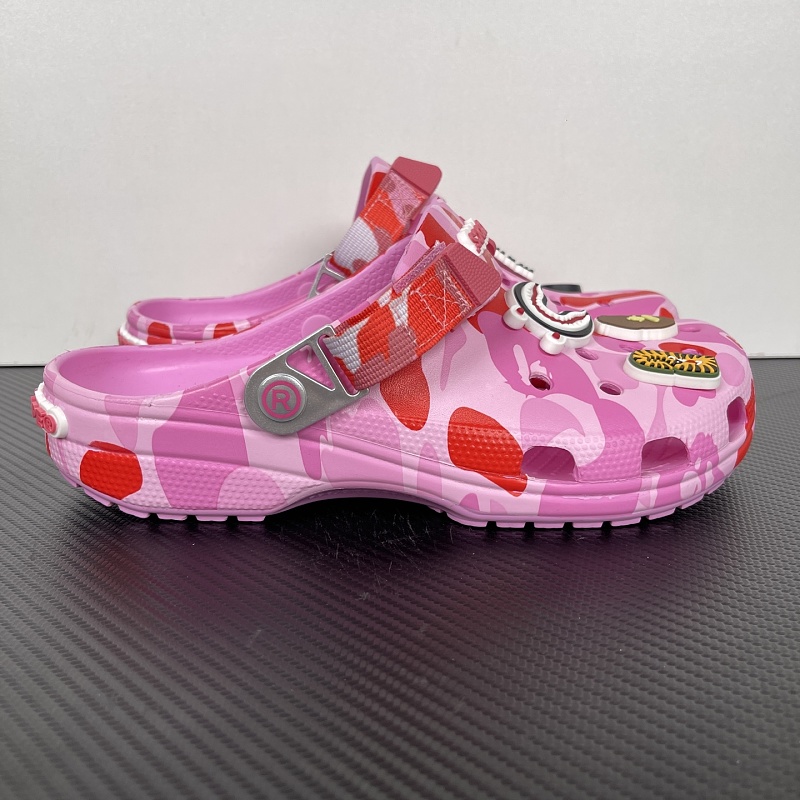 Crocs x BAPE Clog - Pink