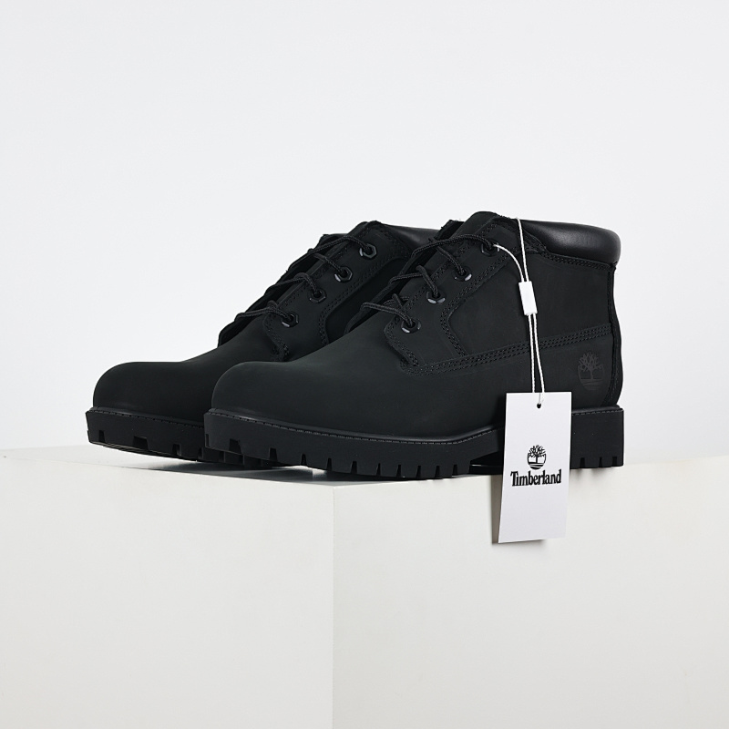 Timberland Classic Mid Boot Black Leather