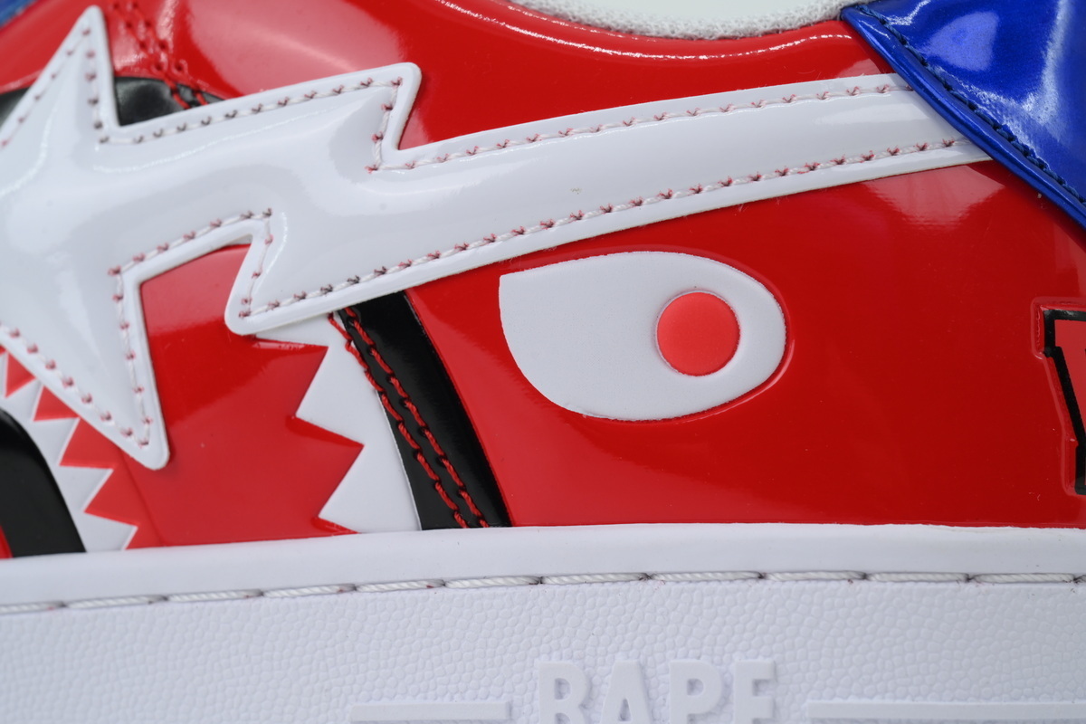 A Bathing Ape Red Shark IG30-191-00