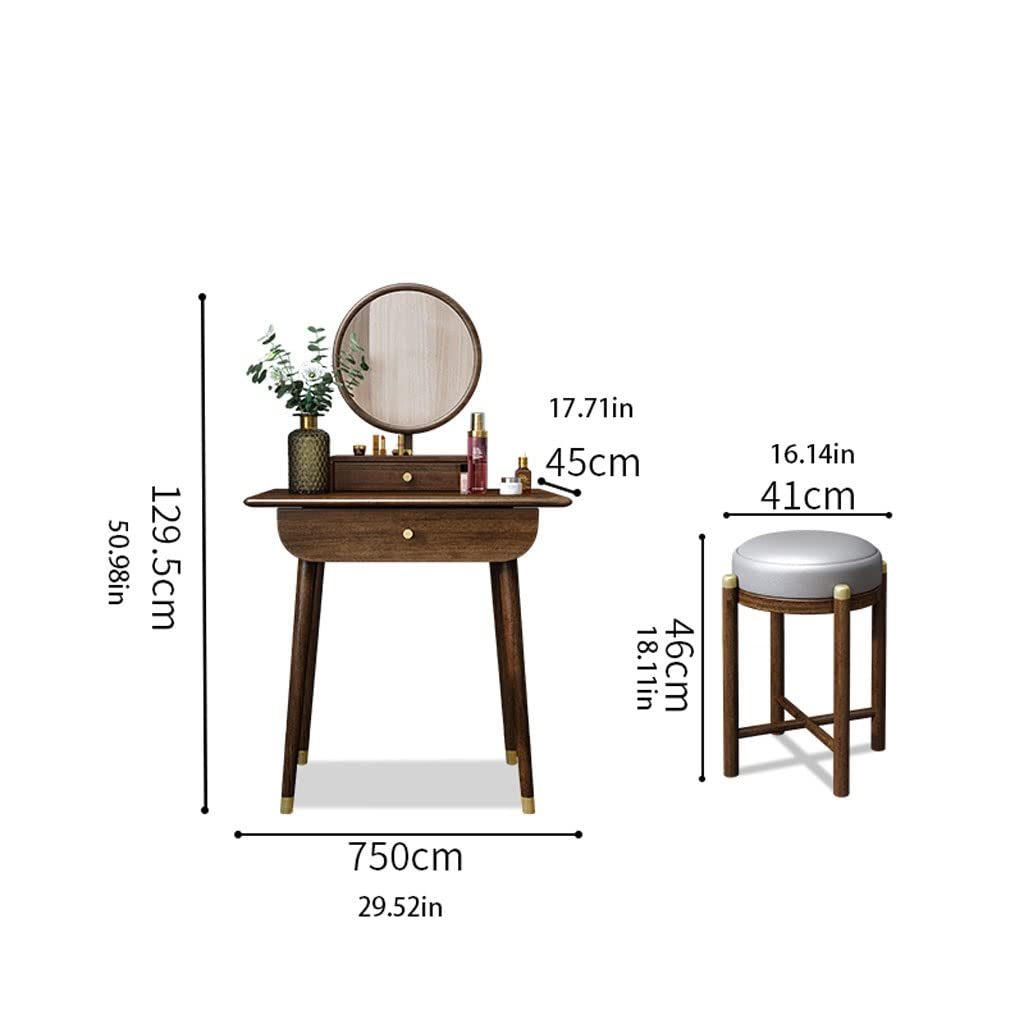 Bedroom Table Vanity Ladies with Stool