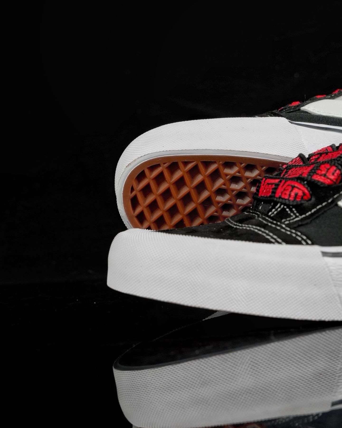 Vans Knu Skool Black White Panelled