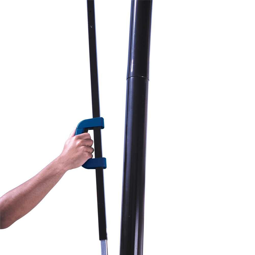 Courtside Height Adjustable Portable Basketball System