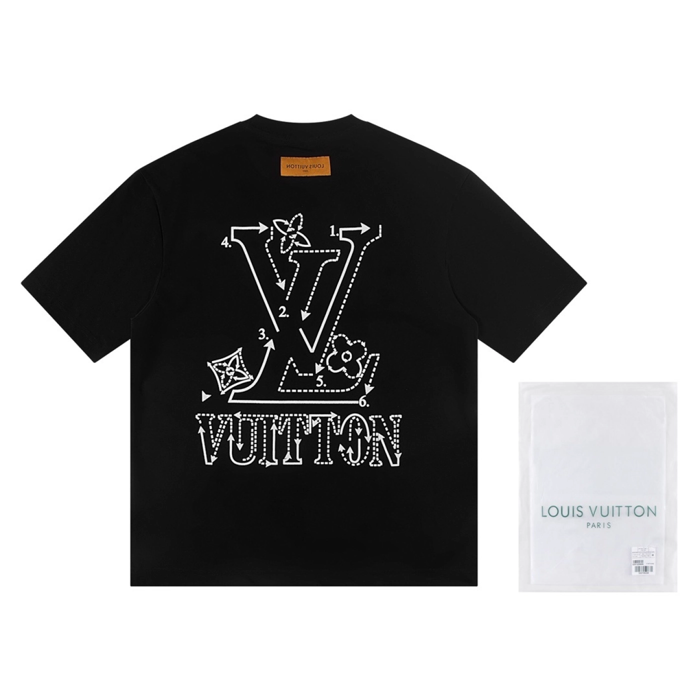 Louis Vuitton T-shirt W2642 Black/White
